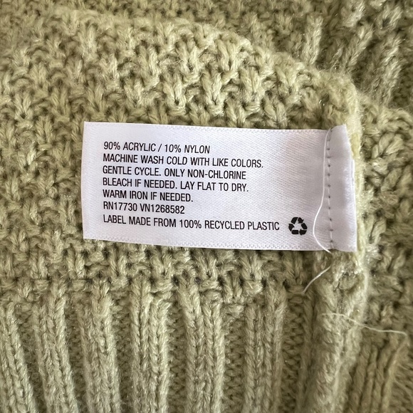 Wild Fable Women's Lime Green Cardigan Size XS - Picture 9 of 9